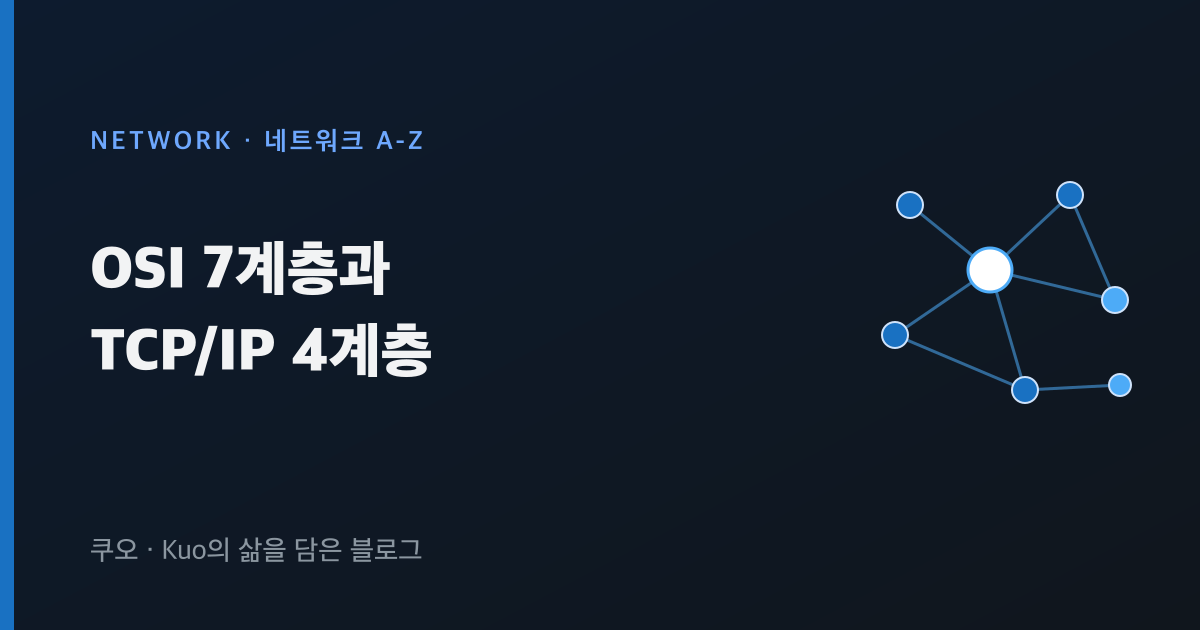OSI 7계층과 TCP/IP 4계층